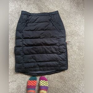 Skhoop midi puffer skirt